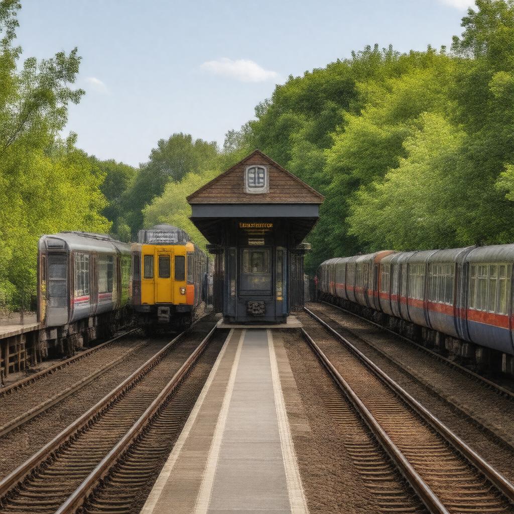 Enfield Town railway station